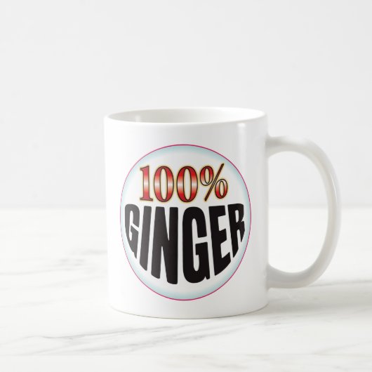 Mug Étiquette de gingembre (Droite)