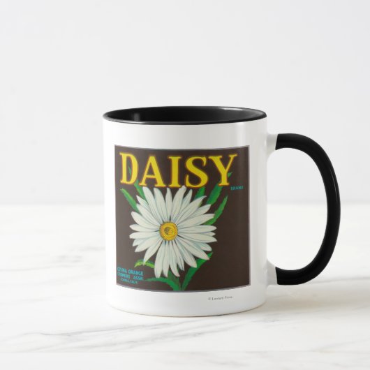 Mug Étiquette de la marque Daisy Citrus Crate
