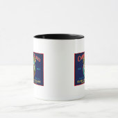 Mug Étiquette de la poire de CaribooCanada (Centre)