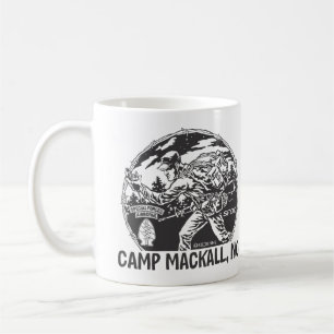 Mug Étiquette "de Mackall de camp longue" -