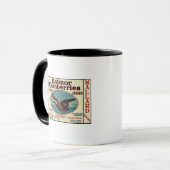 Mug Étiquette de marque Mallard Eatmor Cranberries (Devant gauche)