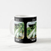 Mug Étiquette de paquets de graines de poitrine (Devant gauche)