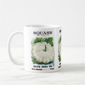 Mug Étiquette de paquets de graines de squash (Gauche)