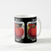 Mug Étiquette de paquets de graines de tomate (Devant droit)