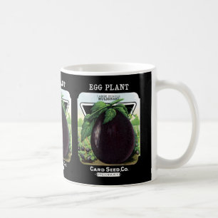 Mug Étiquette de paquets de semences de Plante d'oeufs