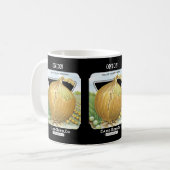 Mug Étiquette de paquets de semences d'oignon (Devant gauche)
