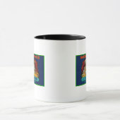 Mug Étiquette de plage de choix des boulangers (Centre)