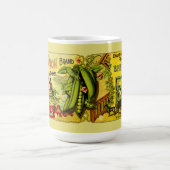 Mug Étiquette de pois en conserve de l'époque victorie (Centre)