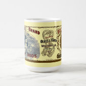 Mug Étiquette de potiron en conserve de l'ère victorie (Centre)