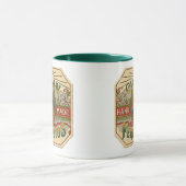 Mug Étiquette de tabac de Perfectos de Cubain (Centre)