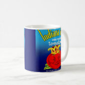 Mug Étiquette de tomates Indiana King (Devant droit)