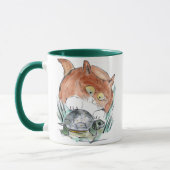 Mug Étiquette de tortue - le chaton indique que vous (Gauche)