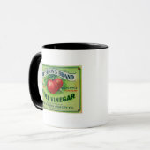 Mug Étiquette de vinaigre de cidre de Peterson (Devant gauche)