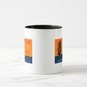 Mug Étiquette du taux de la poire du professionnel Med (Centre)