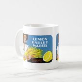 Mug Étiquette Eau d'Orge Citron (Devant gauche)