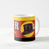 Mug Étiquette Fruit Chapeau Melon (Devant droit)