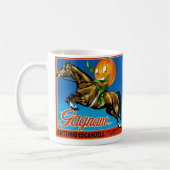 Mug Étiquette orange Gagnant (Gauche)