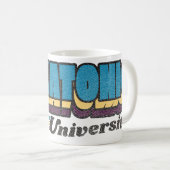 Mug Étiquette rétro de l'Université Miskatonic (Devant droit)