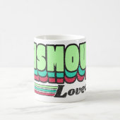 Mug Étiquette rétro Innsmouth Lovecraft (Centre)