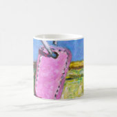 Mug Étiquette Rose (Centre)