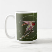 Mug Étiquettes de colibri (Gauche)