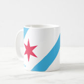 Mug Étoile à six branches de Chicago (Devant gauche)