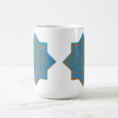 Mug Étoile azur et ambre (Centre)