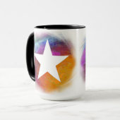 Mug Étoile blanche (Devant gauche)