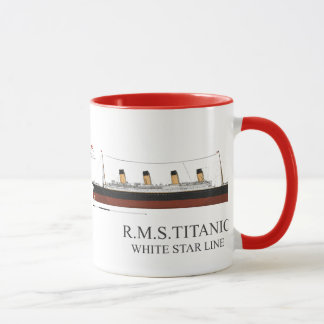 Mug étoile blanche titanique