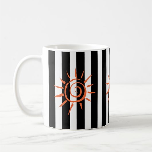 Mug Étoile Blancs Blancs (Gauche)