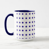 Mug Étoile bleue du drapeau américain (Gauche)