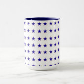 Mug Étoile bleue du drapeau américain (Centre)