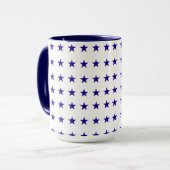 Mug Étoile bleue du drapeau américain (Devant gauche)