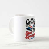 Mug Étoile crâne martelé (Devant gauche)