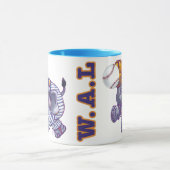 Mug Étoile de baseball éléphant (Centre)