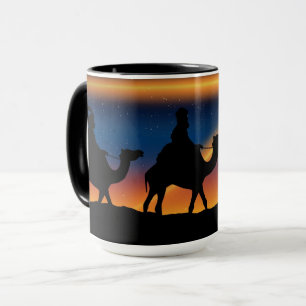 Mug Étoile de Bethléem, le Christ est né,