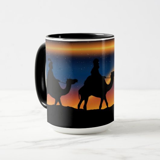 Mug Étoile de Bethléem - Naissance du Christ (Devant gauche)