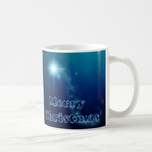 Mug Étoile de ciel de Noël de Bethlehem (Droite)