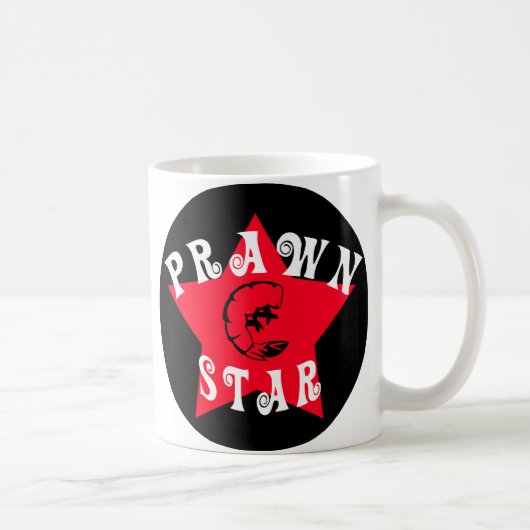Mug Étoile de crevette rose gauchère (Droite)