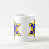 Mug Étoile de David & Menorah (Centre)