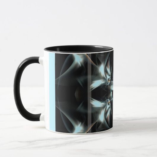 Mug Étoile de déco avec monogramme (Gauche)