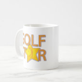 Mug Étoile de golf (Devant gauche)