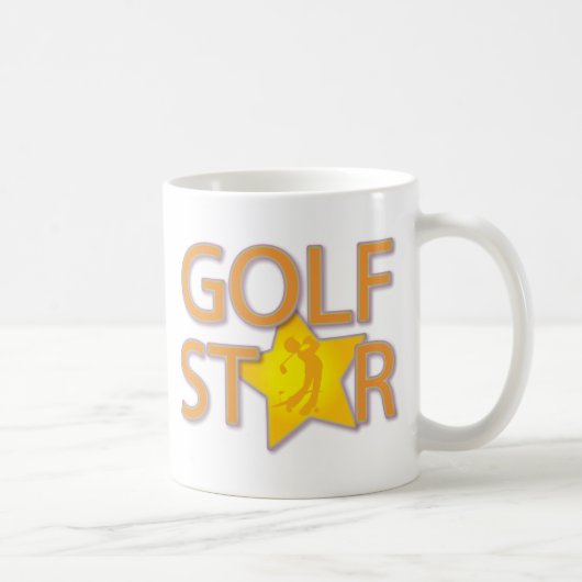 Mug Étoile de golf (Droite)