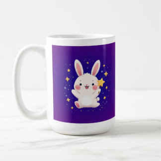 Mug Étoile de Lapin Adorable – Tasse à Café Animal