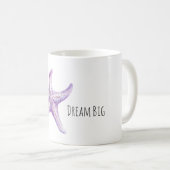 Mug Étoile de mer lavande pourpre (Devant droit)
