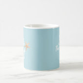 Mug Étoile de mer plage saisit le jour (Centre)