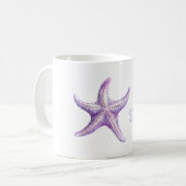 Mug Étoile de mer pourpre (Devant gauche)