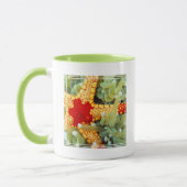 Mug Étoile de mer rouge et jaune (Gauche)