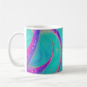 Mug Étoile de mer sarcelle et violet Beachy  (Gauche)