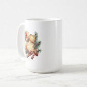 Mug Étoile de Noël dorée à la cannelle (Devant gauche)
